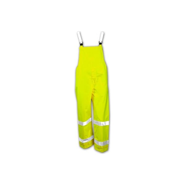 Tingley Tingley O23122-Vision Snap Fly Front Overall, Fluorescent Lime, Medium O23122.MD - main